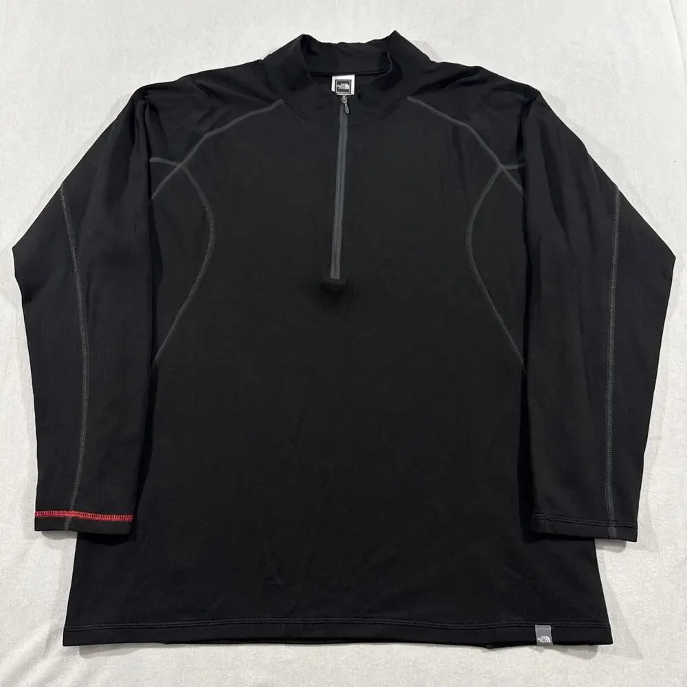 The Northface Men’s Lightweight Breathable Polypropylene Half Zip Sz XL Running